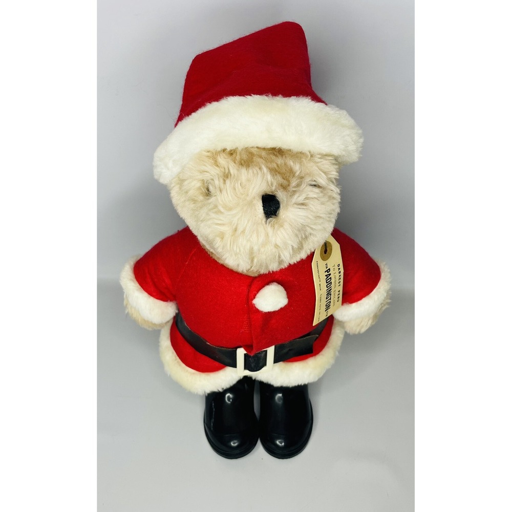 Vintage Paddington Santa Bear Eden Toys 14" Darkest Peru to London England 1975